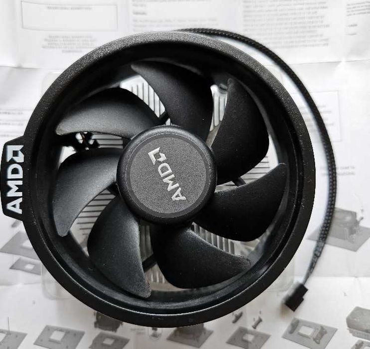 Chłodzenie CPU AMD Wraith Stealth / AM4 / AM5 / 712-000052 REV:K