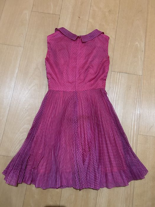 1950 Céline Jasmin Vintage vestido Paris anos 50