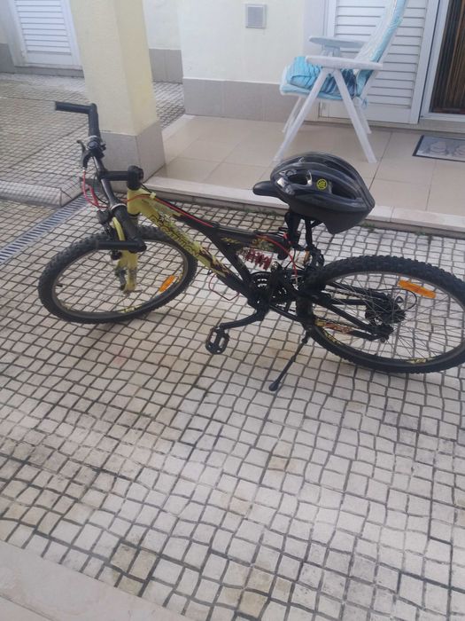 Bicicleta de Montanha para jovem 8 aos 14 anos, Suspensão Integral.