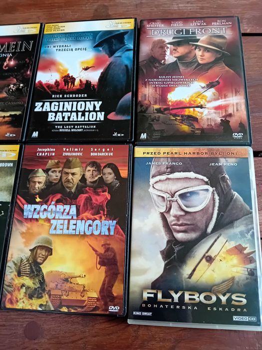 Kino wojenne DVD - PL 11 sztuk