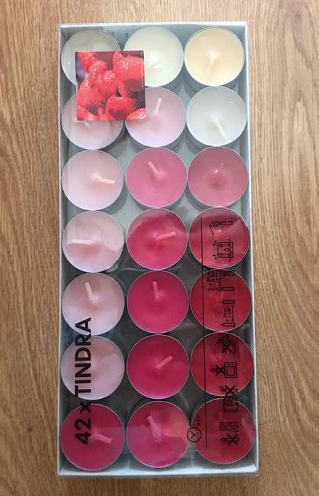 42 velas perfumadas - Tindra - Ikea
