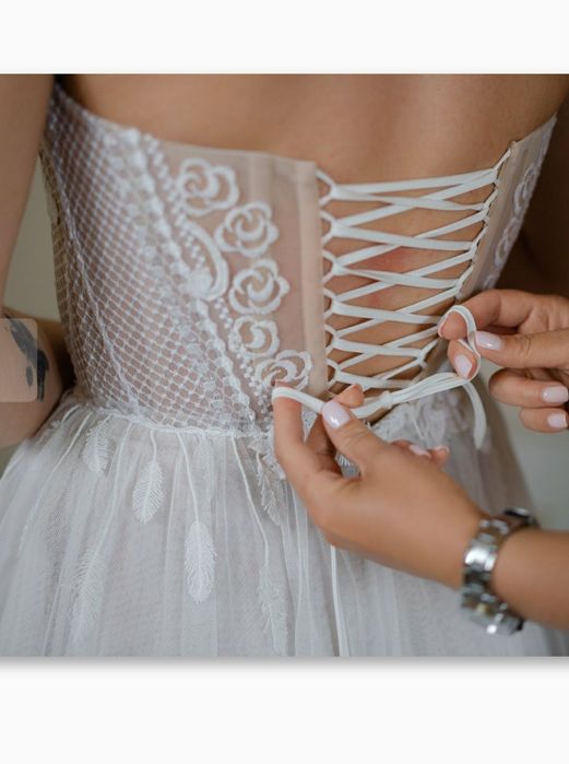 Suknia ślubna Boho r 36