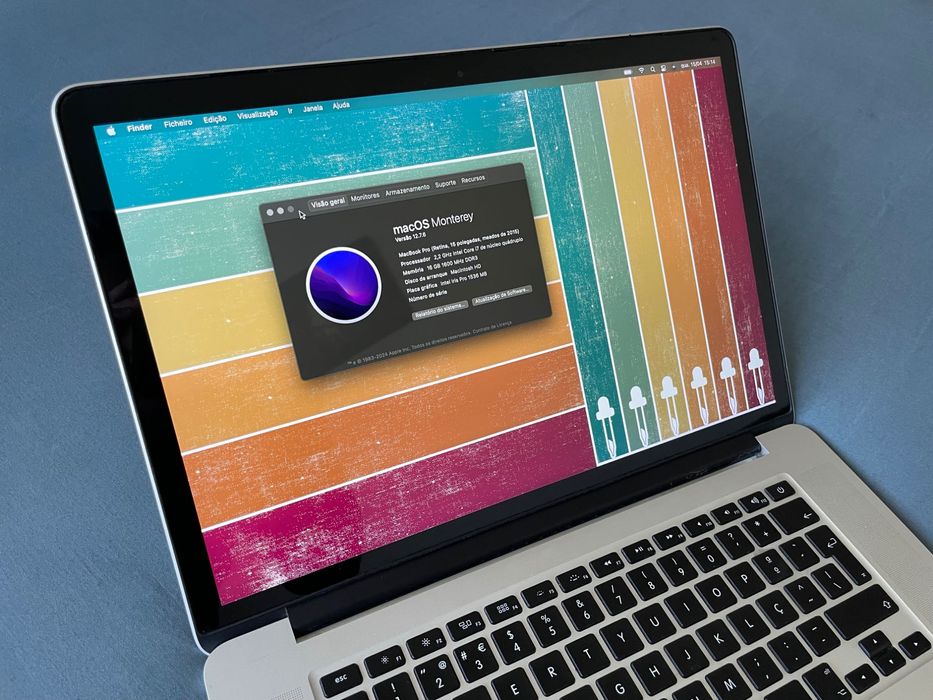 MacBook Pro 15” Retina (2015) – 16GB – Excelente Estado