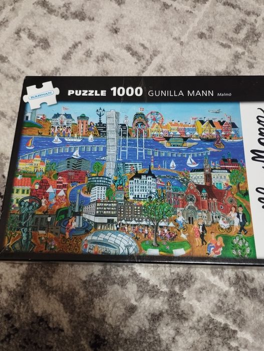 Пазлы 1000 шт от бренда Karnan город Мальмё