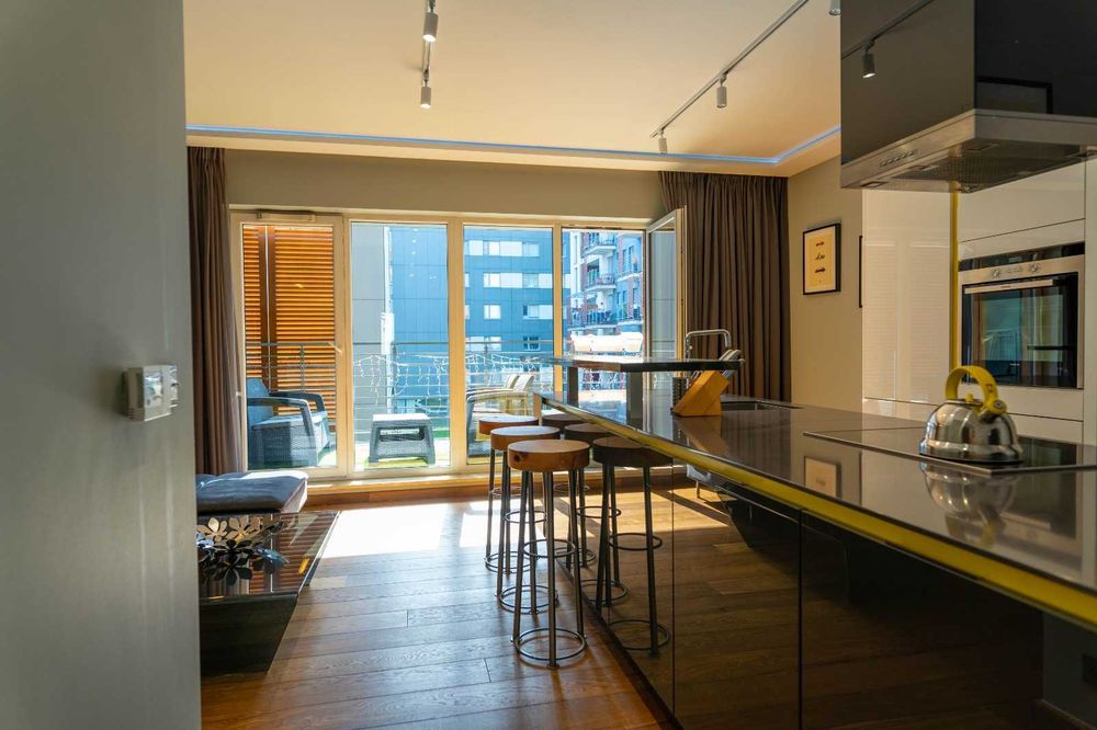 Super nowoczesny 3pok apartament na Francuska Atal 3pokojowy