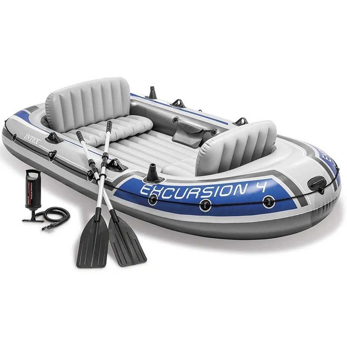 Надувний човен Excursion 4 Set Intex 315х165х43 см