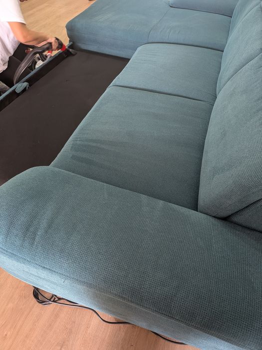 Sofa cama com chaise longe grande