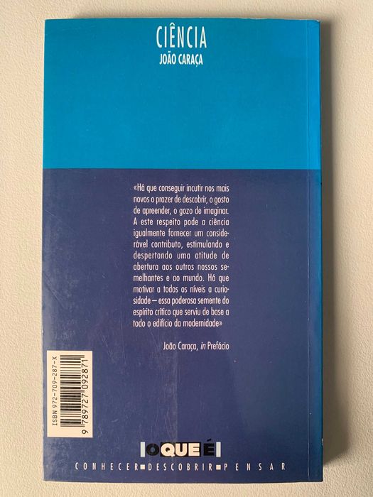 O Que é Ciência, de João Caraça
