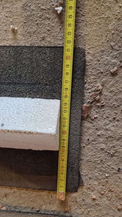 Kliny styropianowe 5/5cm EPS100 laminowane