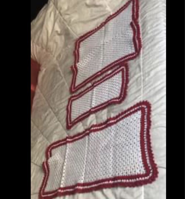 Croché feito á mão