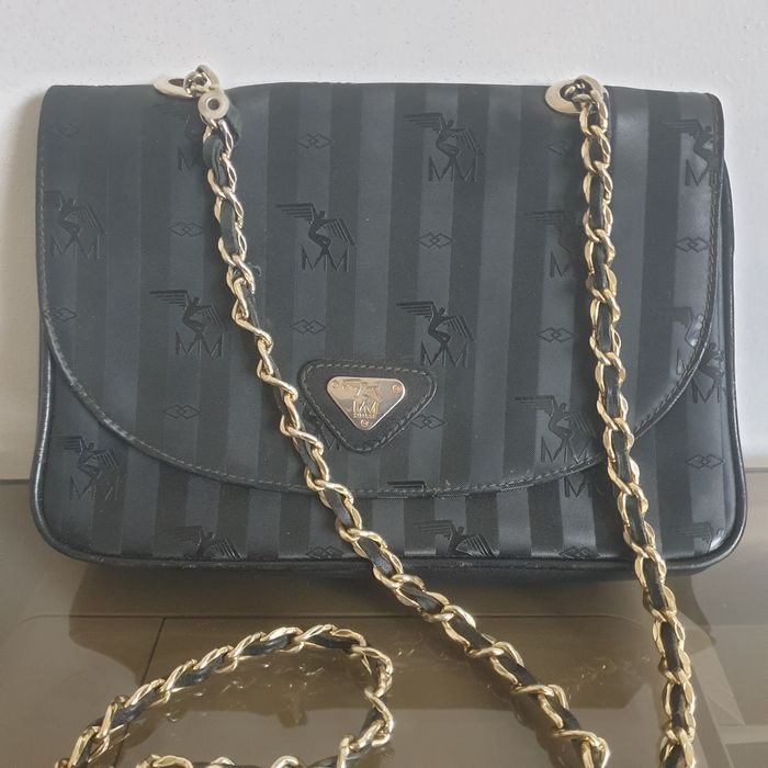 MAISON MOLLERUS Czarna torebka na ramię