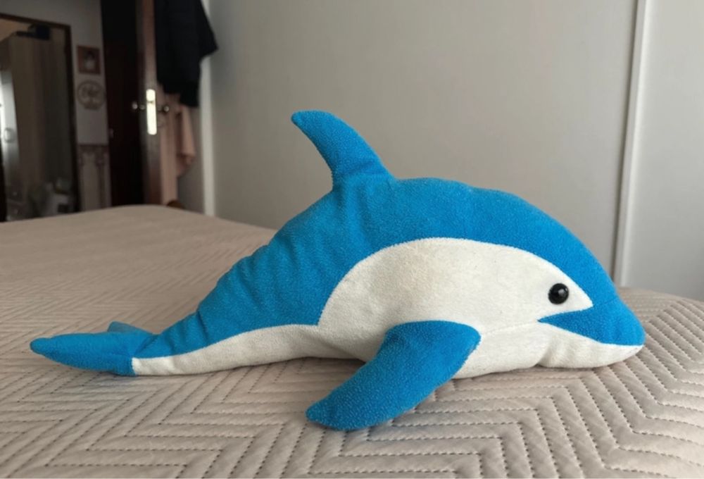 Peluche golginho azul