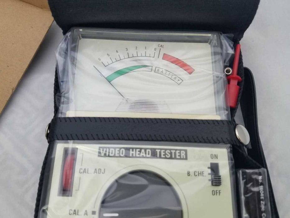 Medidor de Cabeças de Video VHS