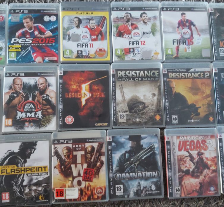 Ps2 e Ps3 vários jogos.