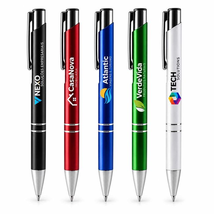 Personalização de canetas  - A cores