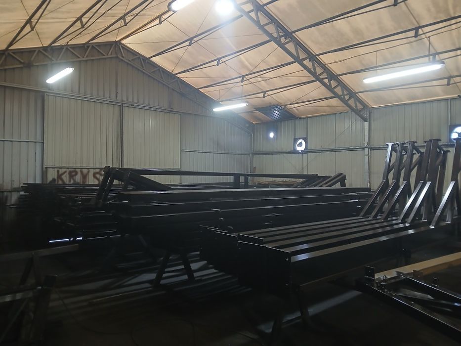15x30x4,5m - konstrukcja stalowa, kompletna do montażu