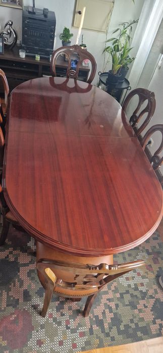 Mobília Sala c/bar + Mesa de Refeição com 6 cadeiras