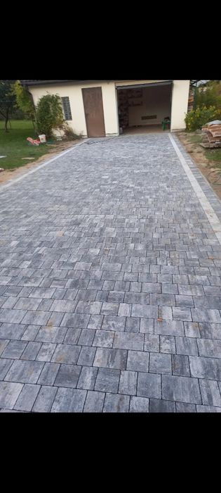 Układanie kostki brukowej, usługi brukarskie,  brukarstwo 5 lat gwaran