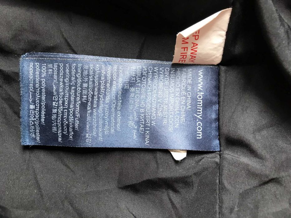 Kurtka puchowa zimowa Tommy Hilfiger damska rozm. M