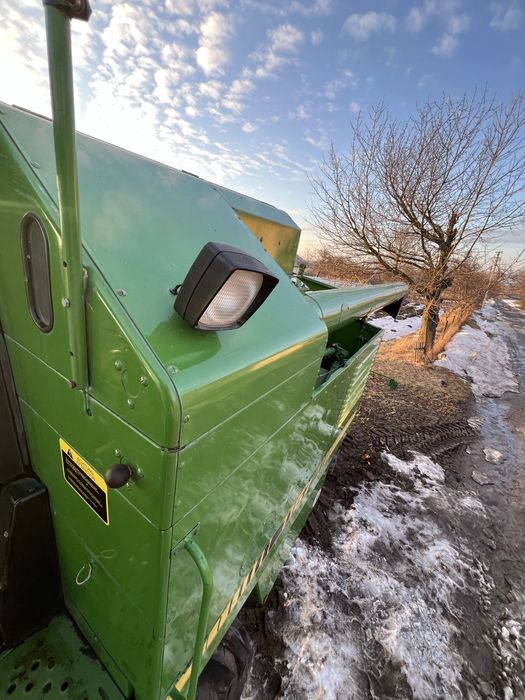 Свіжопривезений комбайн John Deere 1157 жатка Шумахер