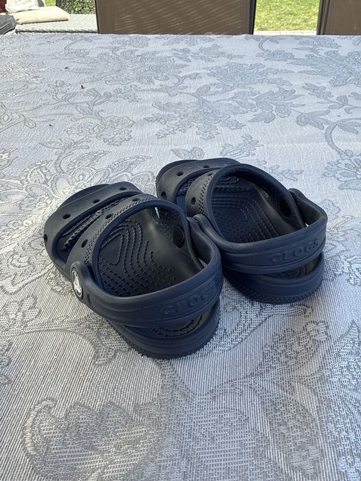 Sandały Crocs Classic T 207537 Granatowy