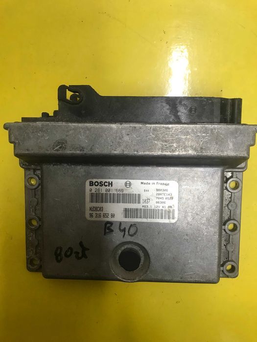 Блок управління двигуном Citroen Xantia 1.9 TDI 0281001669 9631665280