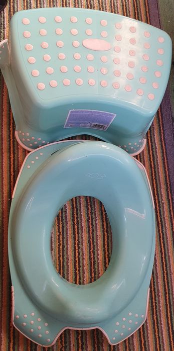 Toilet Seat Reducer + Elevating Step Stool445038554052700160