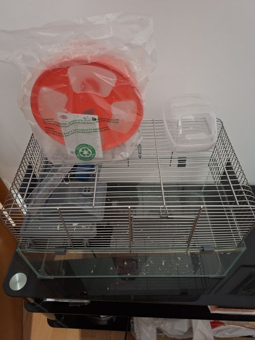 Gaiola & Kit Hamster Completo