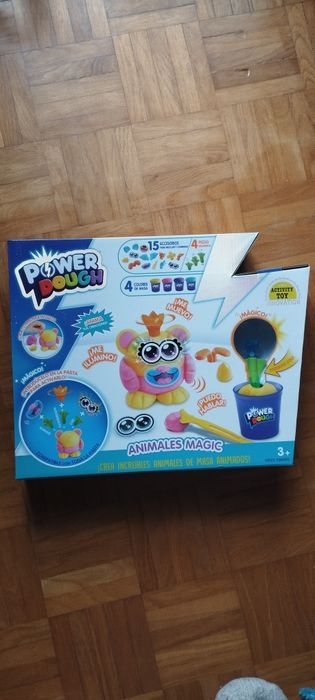 Kit de Plasticina - POWER DOUGH, Animais  Mágicos