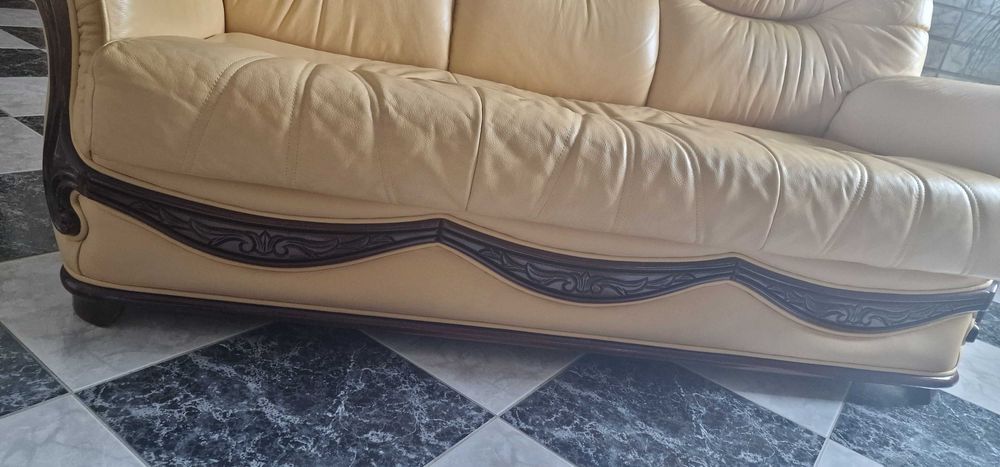 Conjunto sofas amarelo