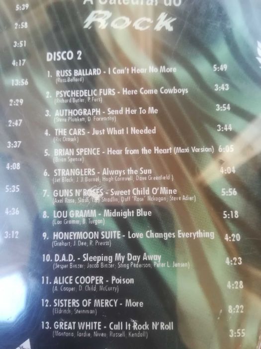 2001  A catedral do rock volume 1 2cds