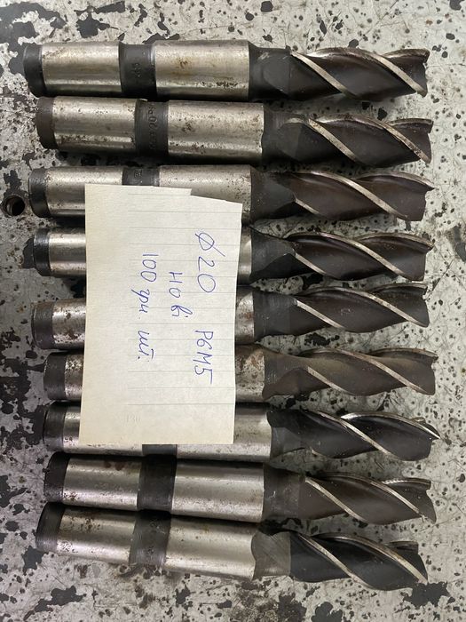 Фрези шпоночні різні фреза шпоночна