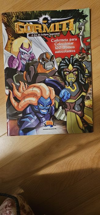 Caderneta Gormiti completa