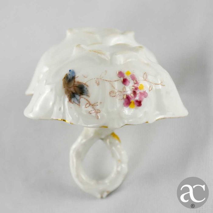 Especieiro / Saleiro de mesa em porcelana europeia, séc. XIX