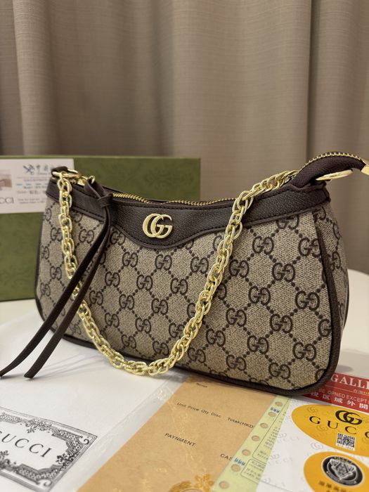 Сумка на ланцюжку Gucci гучі гуччі ґучі ґуччі гучи гуччи сумочка через плече на цепочке тренд