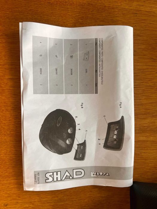 Mala Top case shad 33