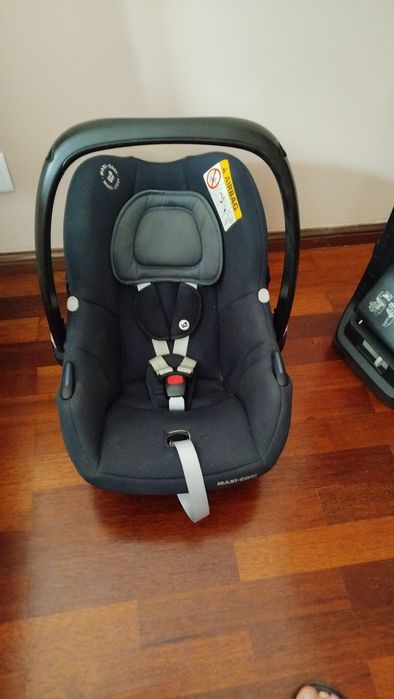 Conjunto maxi cosi (carrinho+cadeira+isofix) +berço +colchão +armário