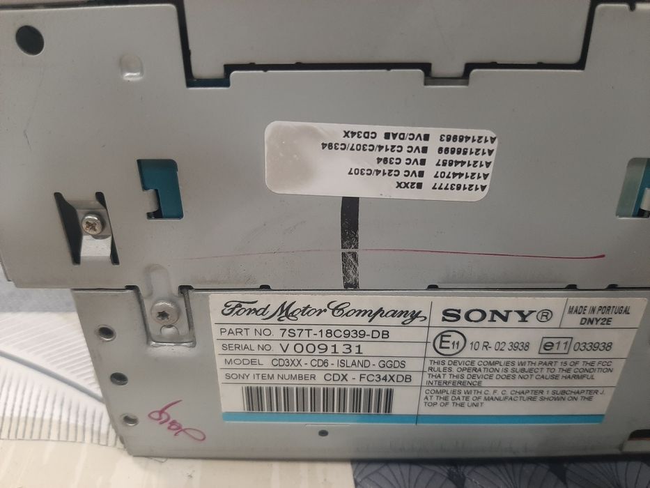 Vendo rádio original Ford