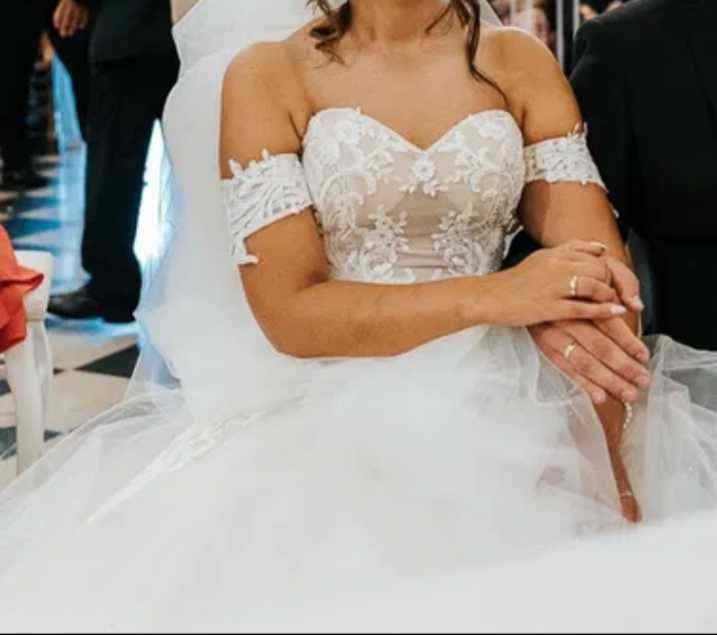 suknia ślubna princessa