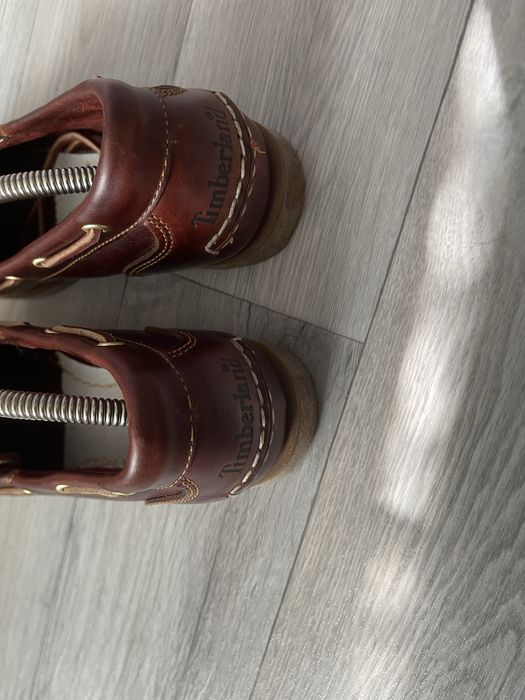 Шкіряні топсайдери Timberland