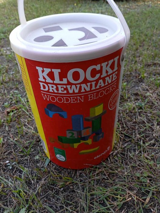 Klocki drewniane