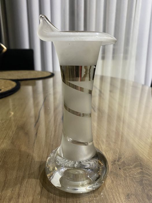 Wazon szklany wysokość 17 cm