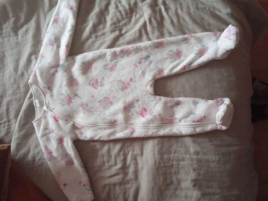 Pajacyk niemowlęcy ocieplany next baby