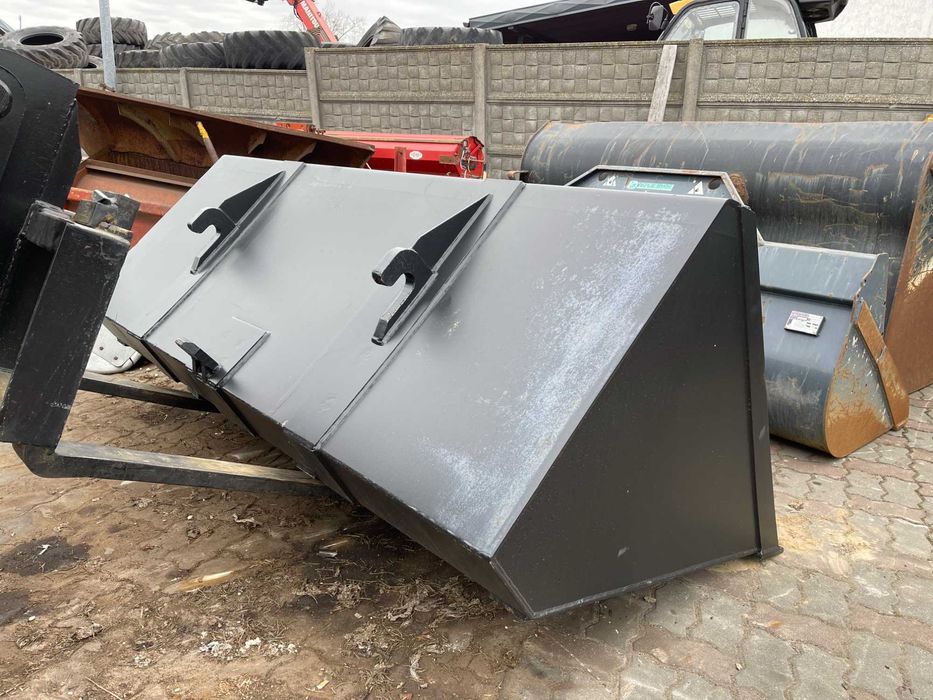 Łyżka Merlo Manitou Jcb Nowa 2.40 szeroka Lemiesz Hardox MOCNA SOLIDNA