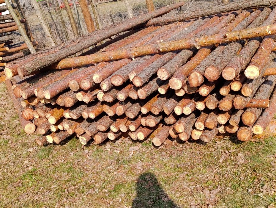 Stemple budowlane kołki ogrodzenie tymczasowe