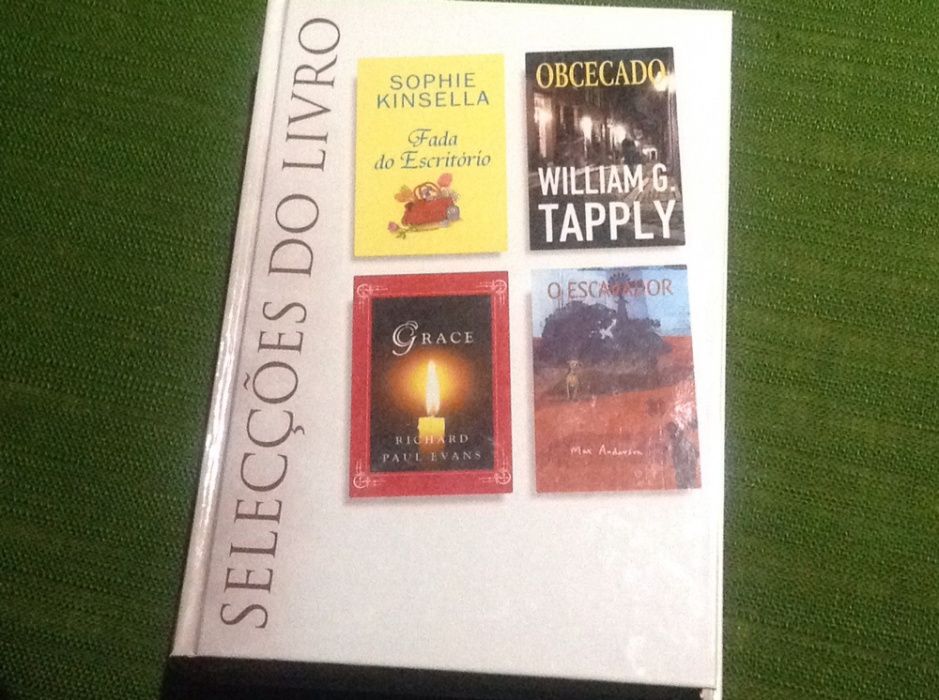 4 Livros da coleção "Selecções do Livro"