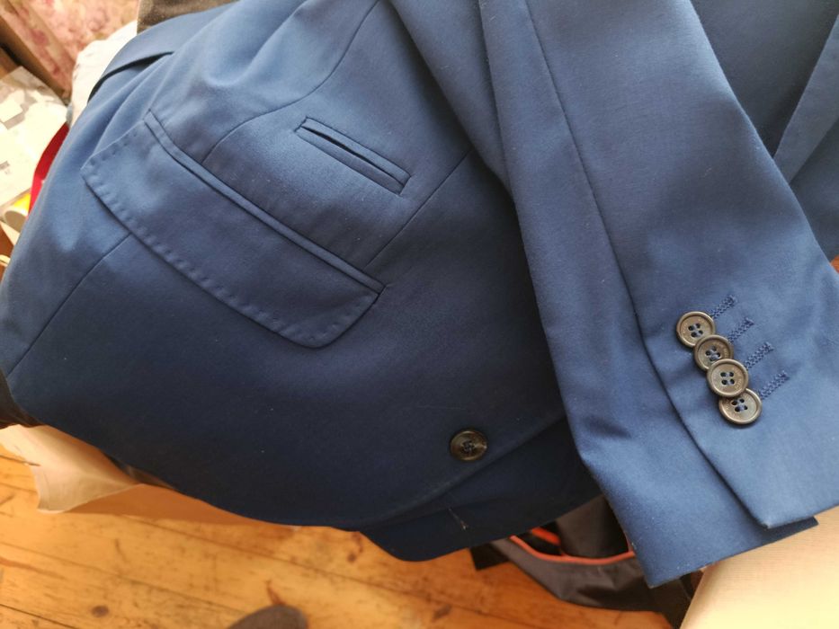 Garnitur męski bez kamizelki