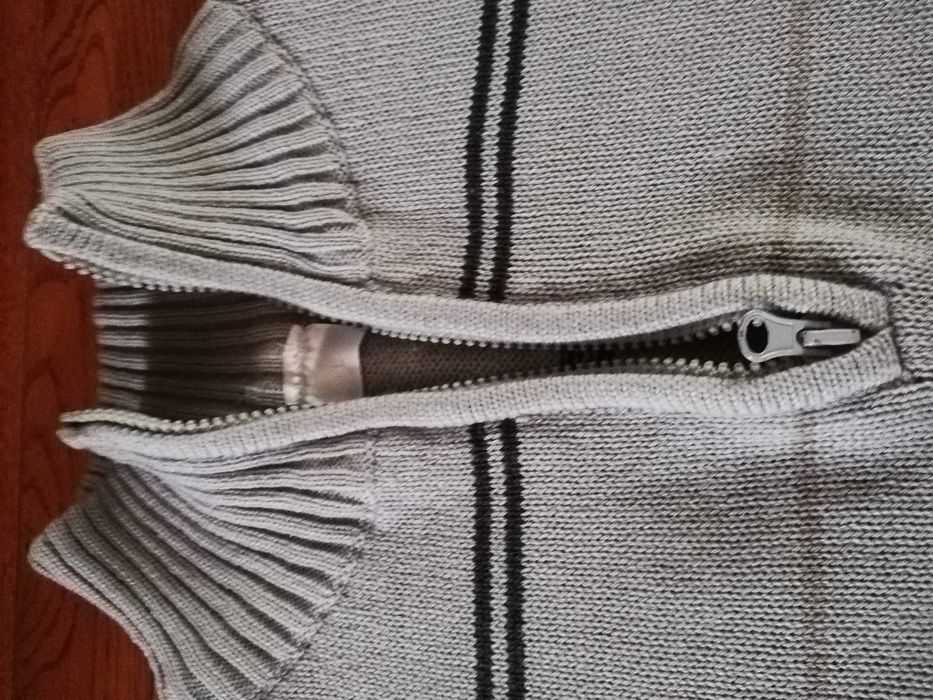 Sweter męski typu polo  M