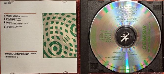 Cd диск Genesis – Invisible Touch (1986)