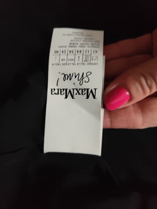 Bluzka siateczka czarna MaxMara XL/42